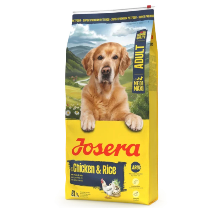 Josera Chicken & Rice Adult Medi/Maxi (Large Breed) - сухий корм для дорослих собак великих порід 12,5 кг