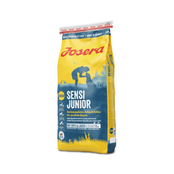 Josera Sensi Junior сухой корм для щенков средних и крупных пород с уткой и лососем 12,5 кг