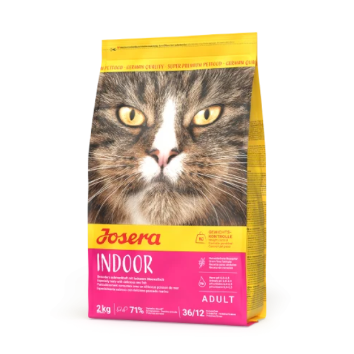 Сухий корм для стерилізованих котів JOSERA Indoor (Naturelle) з фореллю 10 кг