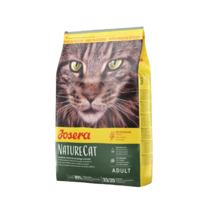 Josera NatureCat Без зерновой корм с домашней птицей и лососем 2 кг