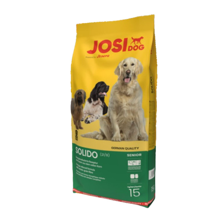 Сухий корм Josera JosiDog Solido для літніх собак та малоактивних собак 15 кг