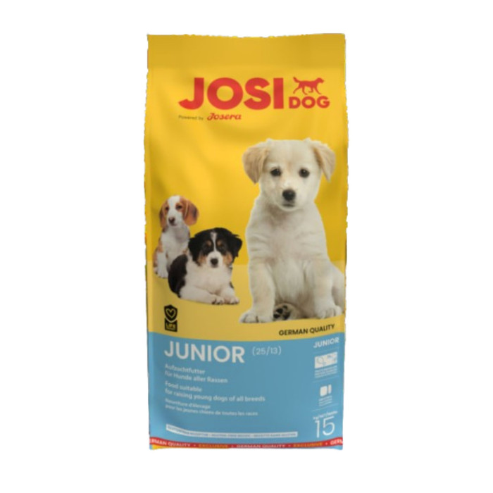 JosiDog (ЙозіДог) by Josera Junior - Сухий корм для цуценят та молодих собак усіх порід 15 кг