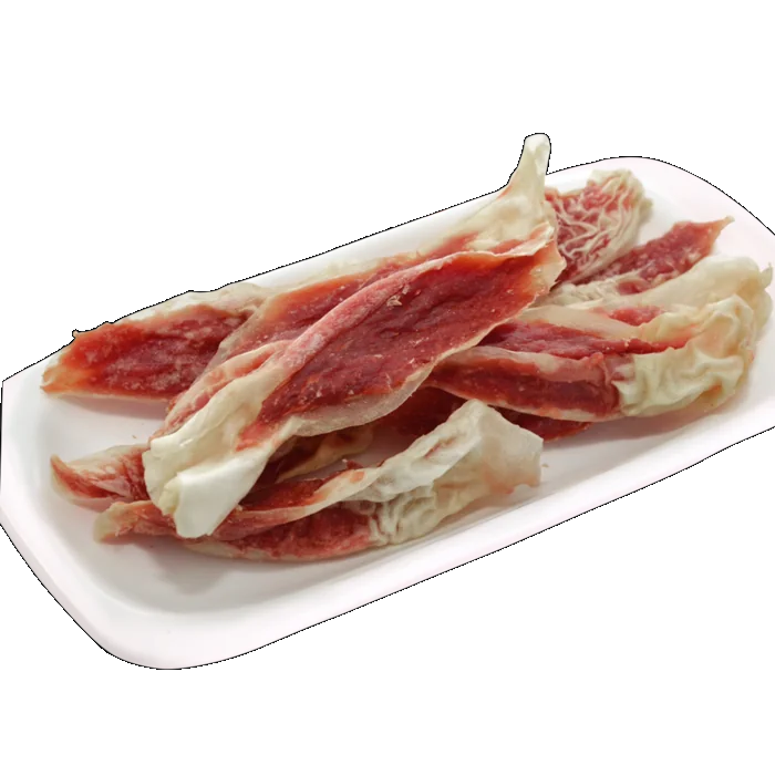 Ласощі AlfPet AS31 для собак, кролячі вуха з качкою, 500 г