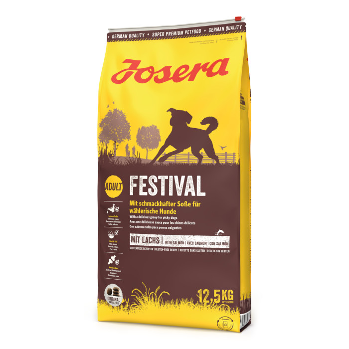 Сухой корм Josera FESTIVAL для взрослых собак, требовательных к еде 15 кг