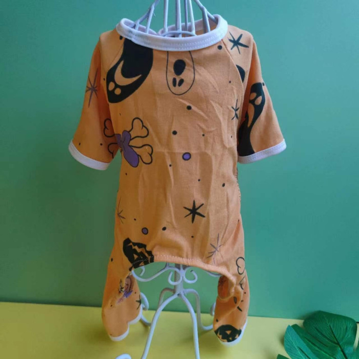 Піжама для собак "Lucky", коричнева, розмір XS