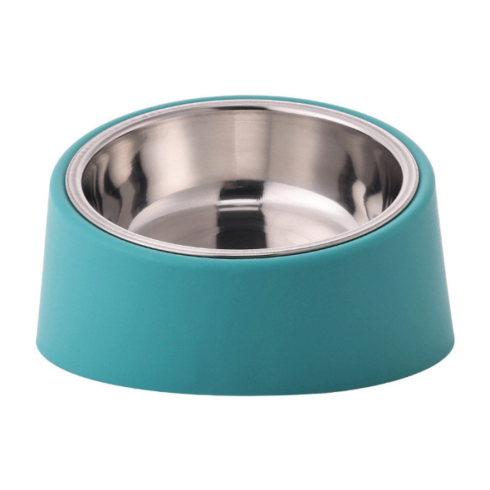 Миска для собак "Pet Style" із захистом, шиї, розмір 15,4*8,5 см блакитна