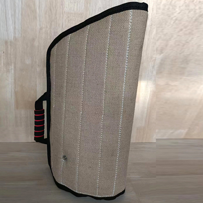 Навчальну джутову подушку для собак - для тренувань і розвитку хватки, розмір 60*30 см, чорна