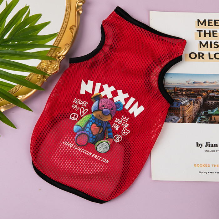 Майка для кішок Pet Style NIXXIN червона XL