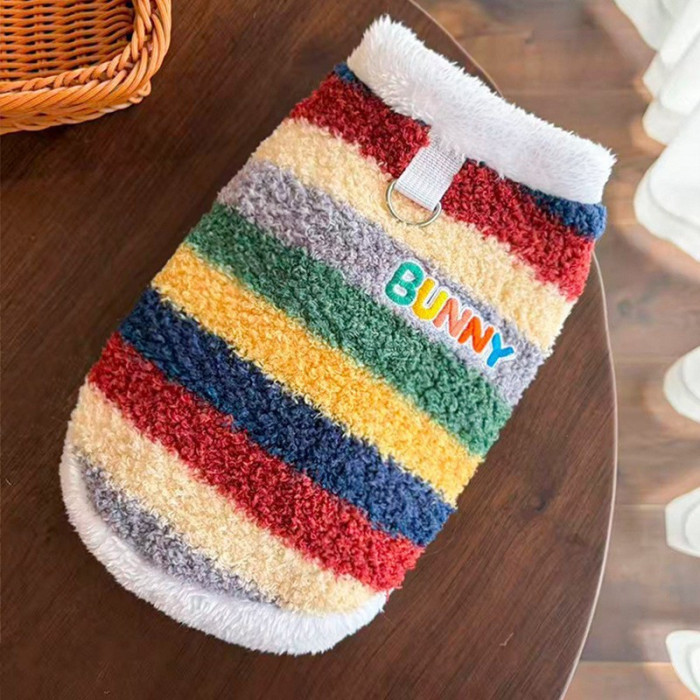 Зимовий одяг для котів жилет Bunny синій 3XL