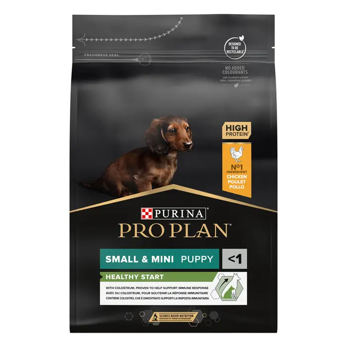 Сухий корм PRO PLAN Small & Mini Puppy <1 Healthy Start для цуценят малих порід, з куркою, 3 кг