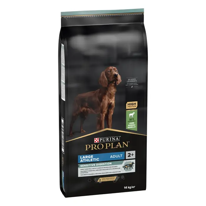 Сухой корм PRO PLAN Large Athletic Adult 2+ Sensitive Digestion для взрослых крупных пород атлетического телосложения, 14 кг