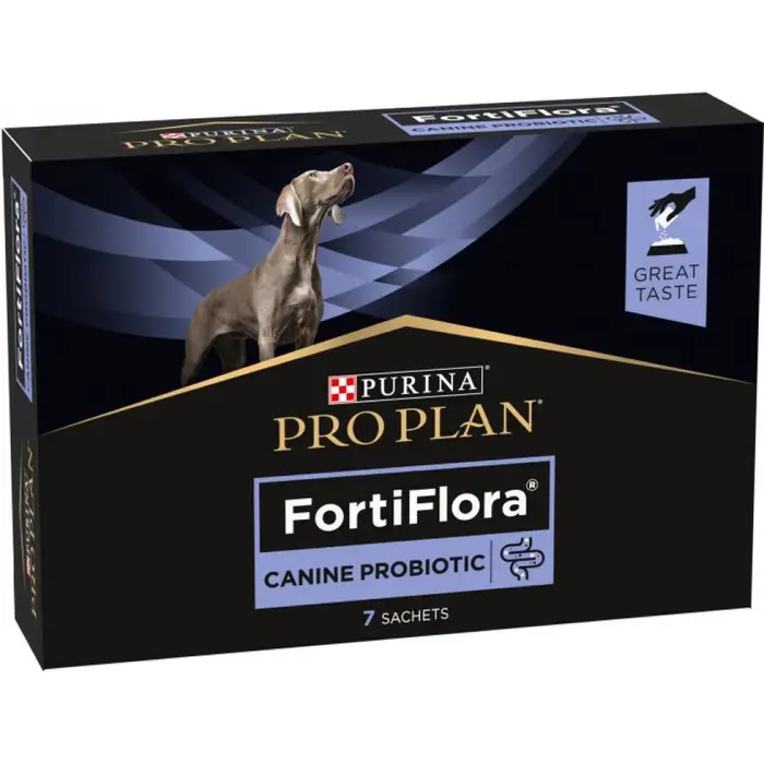Пробиотик PRO PLAN FortiFlora для взрослых собак и щенков для поддержания нормальной микрофлоры желудочно-кишечного тракта, 7х1 г