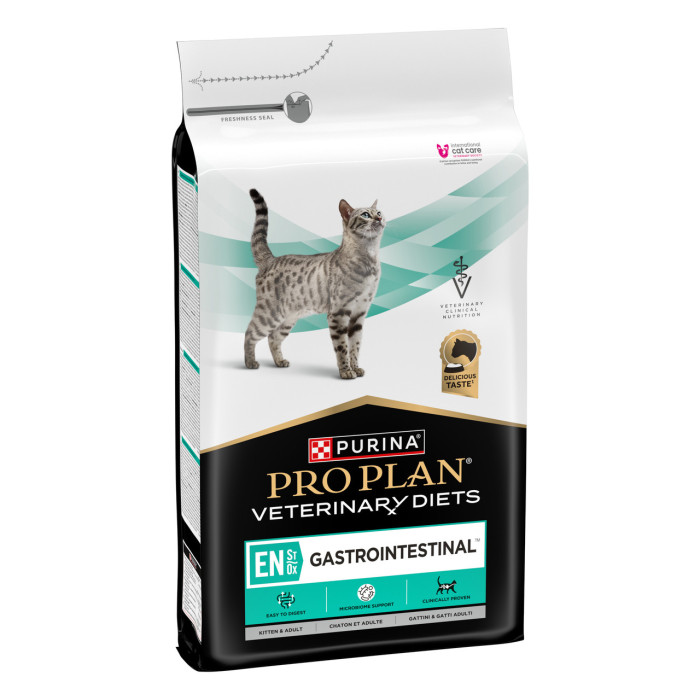 Сухой диетический корм PRO PLAN VETERINARY DIETS EN Gastrointestinal для котят и взрослых кошек для уменьшения расстройств 5 кг