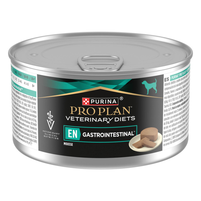 Блок (24 шт). Вологий дієтичний корм PRO PLAN VETERINARY DIETS EN Gastrointestinal для дорослих собак для усунення розладів травлення, мус, 195 г