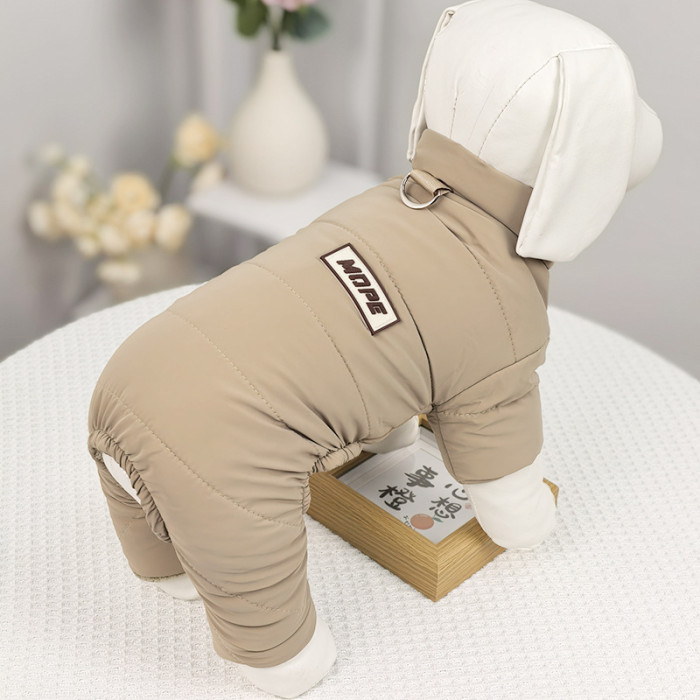 Зимовий комбінезон для котів Pet Style "More" Коричневий S