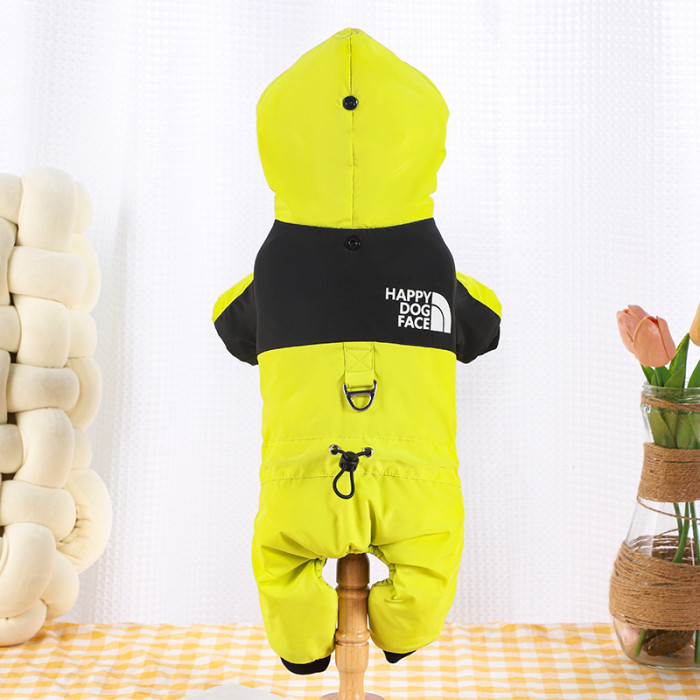 Зимовий комбінезон для котів Pet Style "Adventure" Жовтий M