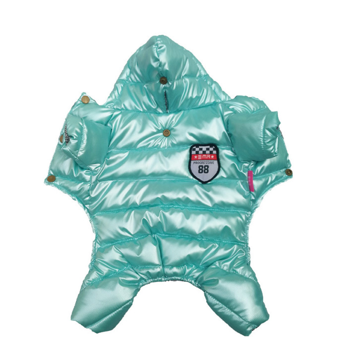 Зимовий комбінезон для собак Pet Style "Alaska 88" Зелений S