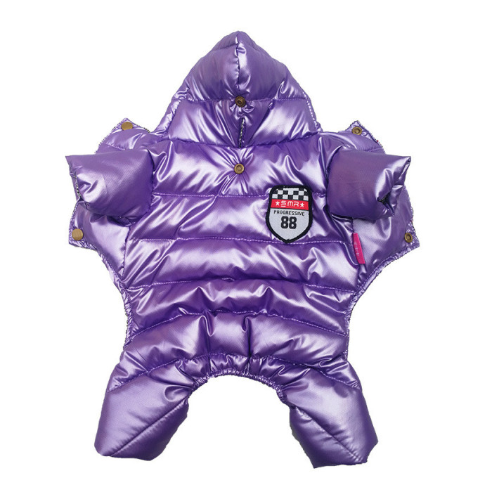 Зимний комбинезон для собак Pet Style "Alaska 88" Фиолетовый XL