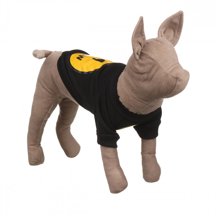 Осеннее-весенний свитшот для котов и кошек "Smile", черный, размер L