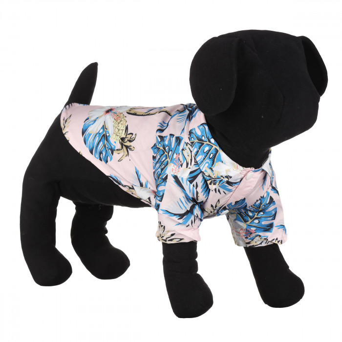 Літня гавайська сорочка для собак на море, рожева, розмір 2XL