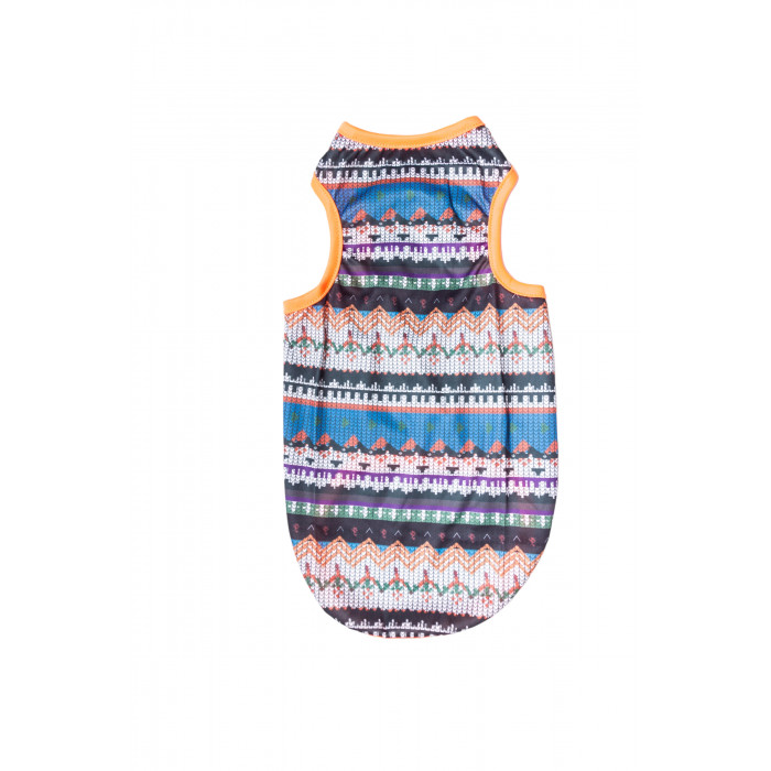 Літня майка для собак "Етнос" № 1, різнокольорова, розмір M