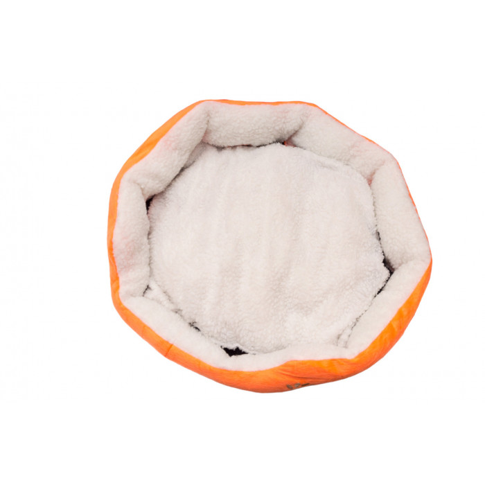 Безкаркасний лежак для собак "Pillow", помаранчевий, розмір 52х42х15 см