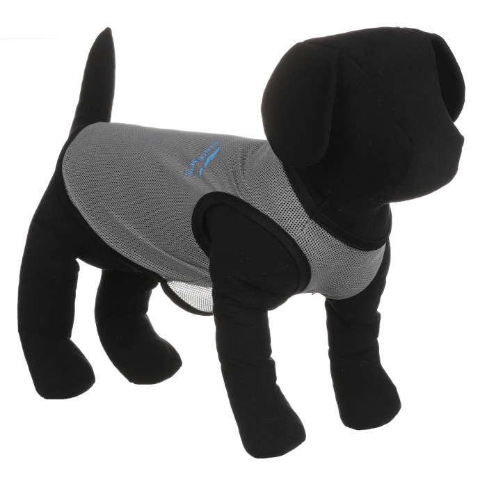 Літня сітчаста майка для собак і котів "Ercedog", сіра, розмір 2XL