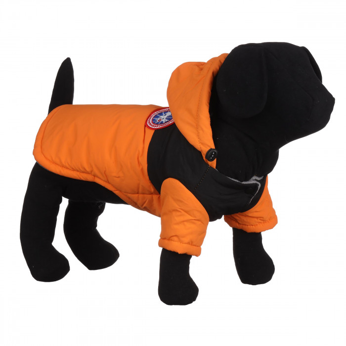 Зимова водонепроникна курточка для собак "DaDaGouPet", помаранчева, розмір XL