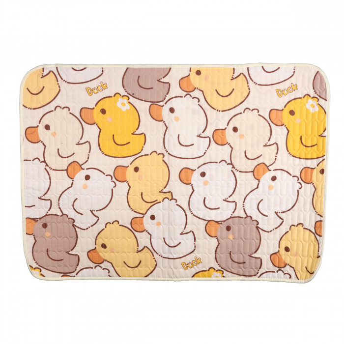 Багаторазова пелюшка для цуценят і дорослих собак "Різнокольорові ведмедики", розмір 70х100 см