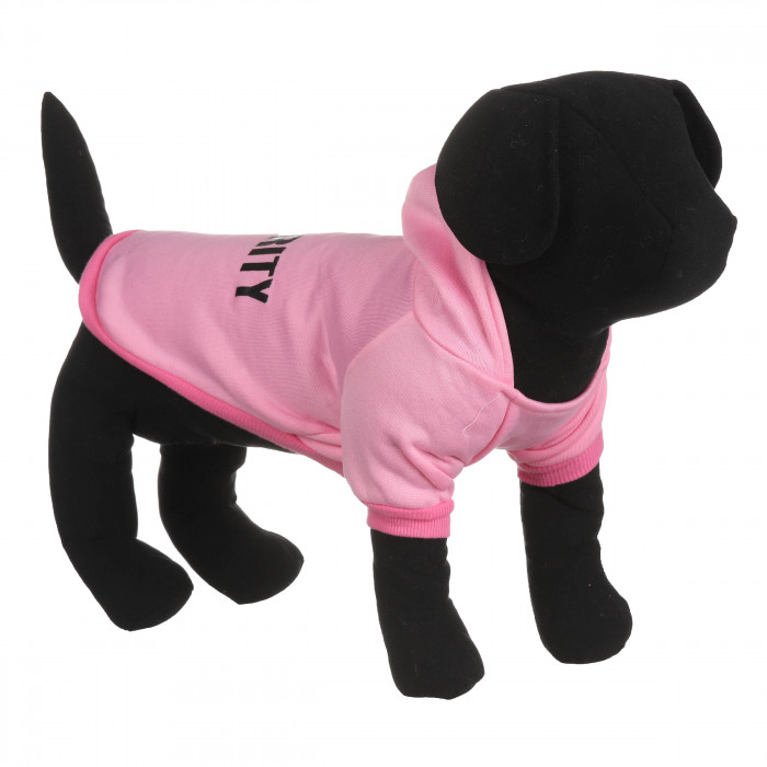 Весняне тонке подовжене худі для собак "Security", рожеве, розмір M