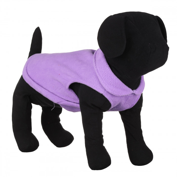 Осінньо-весняний жилет для собак з кільцем "Однотон", фіолетовий, розмір XS