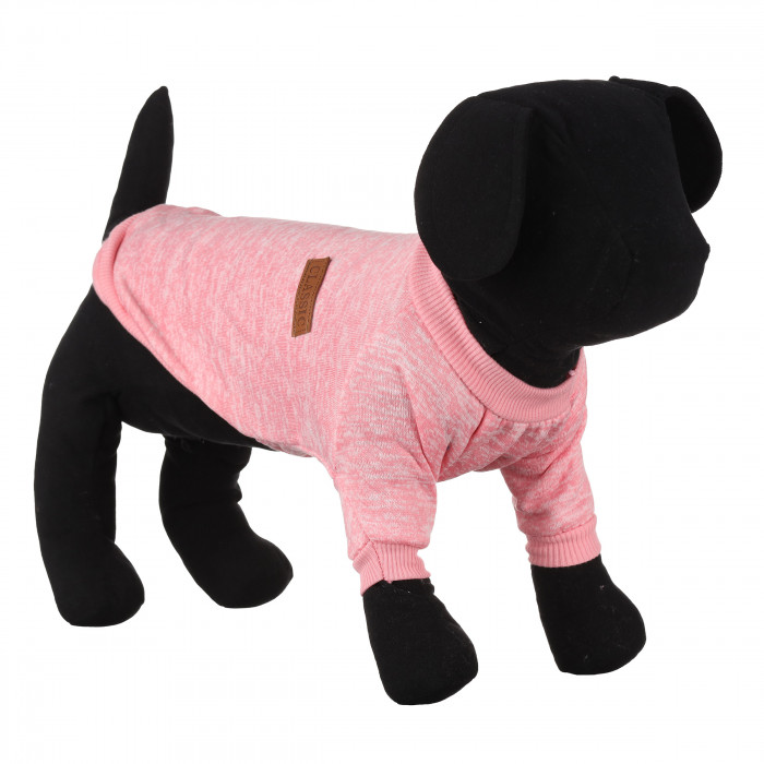 Осеннее-весенний джемпер для собак "Classic", розовый, размер XS