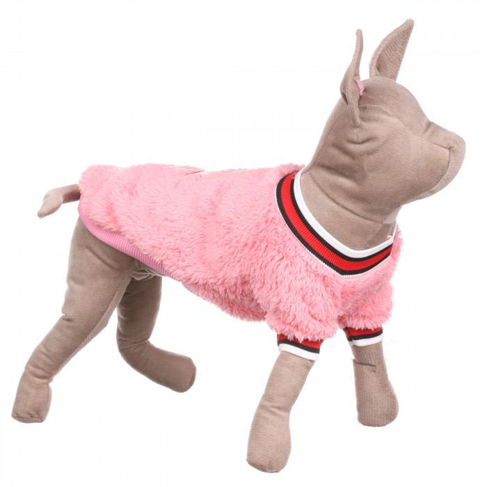 Осеннее-весенний свитер для котов и кошек "Classic", розовый, размер S