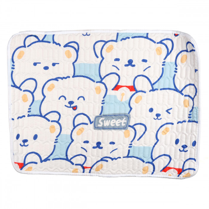 Багаторазова пелюшка для цуценят і дорослих собак "Ведмежата", розмір 50х70 см